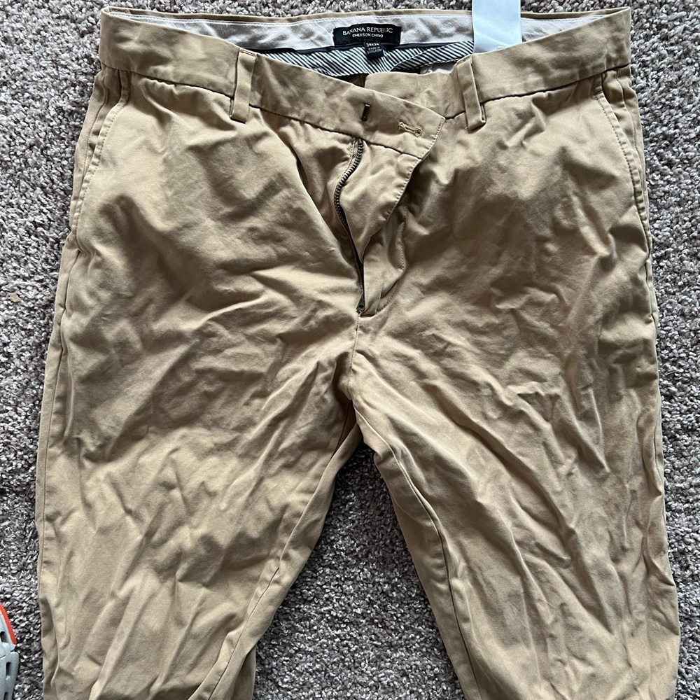 Mens Banana Republic Emerson fit Chinos - 34x34